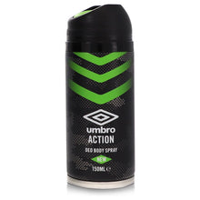 umbro action by umbro body spray 5 oz