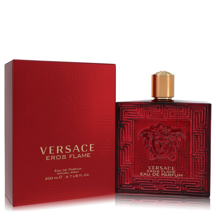 versace eros flame by versace eau de parfum spray 6.7 oz