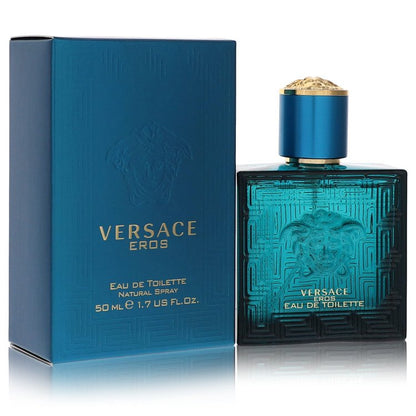 versace eros by versace eau de toilette spray 1.7 oz