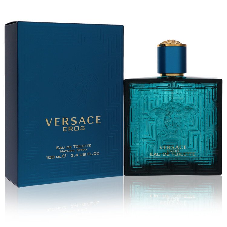 versace eros by versace eau de toilette spray 3.4 oz