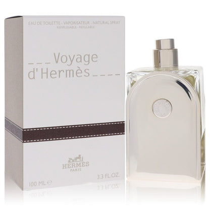 voyage d\'hermes by hermes eau de toilette spray refillable (unisex) 3.3 oz