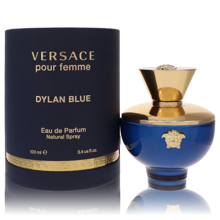 versace pour femme dylan blue by versace eau de parfum spray 3.4 oz