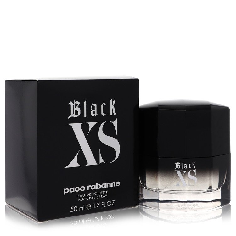 black xs by paco rabanne eau de toilette spray 1.7 oz