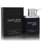 yacht man black by myrurgia eau de toilette spray 3.4 oz